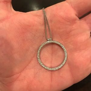 Real diamond necklace
